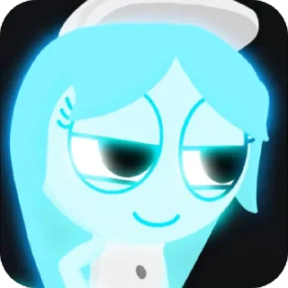 👻 emoji 𝆹𝅥 𝆭  –ℂ𝕠𝕟𝕟𝕚𝕖!!『🩵👻』 Telegram sticker 24 of 120