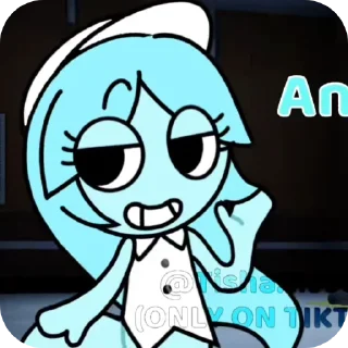 👻 emoji 𝆹𝅥 𝆭  –ℂ𝕠𝕟𝕟𝕚𝕖!!『🩵👻』 Telegram sticker 2 of 120