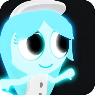 👻 emoji 𝆹𝅥 𝆭  –ℂ𝕠𝕟𝕟𝕚𝕖!!『🩵👻』 Telegram sticker 21 of 120