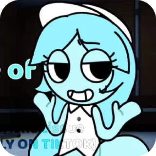 👻 emoji 𝆹𝅥 𝆭  –ℂ𝕠𝕟𝕟𝕚𝕖!!『🩵👻』 Telegram sticker 5 of 120