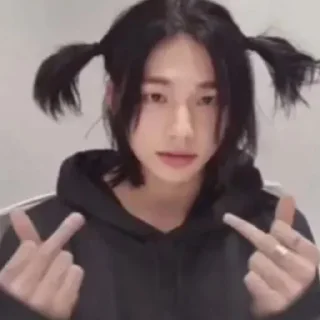 🖕 emoji </3 Telegram sticker 17 of 61