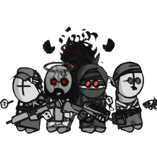 😈 emoji Madness combat Telegram sticker 24 of 28
