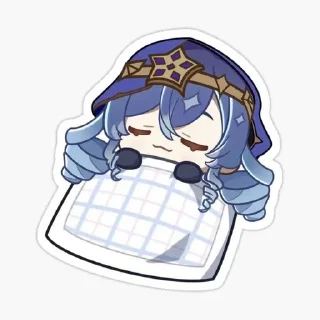 Sticker from Layla Genshin Impact (⁠*⁠´⁠ω⁠｀⁠*⁠)