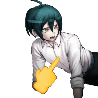 👆 emoji данганронпа для даунов Telegram sticker 21 of 66