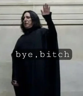 🌟 emoji ٩(๑･ิᴗ･ิ)۶ Severus_Snape Telegram sticker 19 of 51