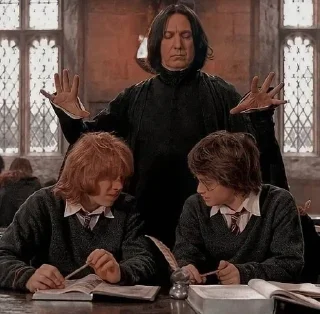 🌟 emoji ٩(๑･ิᴗ･ิ)۶ Severus_Snape Telegram sticker 14 of 51