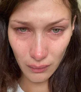 😭 emoji weeeeeewert😼bella hadid Telegram sticker 17 of 31