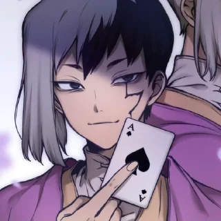 🃏 emoji 𝘼𝙨𝙖𝙜𝙞𝙧𝙞 𝙂𝙚𝙣 || 𝚌𝚛: 𝚍𝚌𝚘𝚗_𝟹𝟺 Telegram sticker 14 of 39