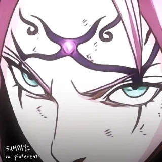 🌸 emoji Sakura Haruno by @skraharuno Telegram sticker 22 of 100
