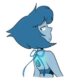 🥴 emoji - Lapis x Peridot - Telegram sticker 20 of 37