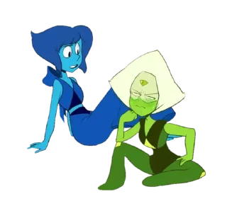 😯 emoji - Lapis x Peridot - Telegram sticker 18 of 37