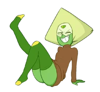 🤤 emoji - Lapis x Peridot - Telegram sticker 9 of 37