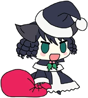 😀 emoji Padoru.. Padoru... Telegram sticker 4 of 41