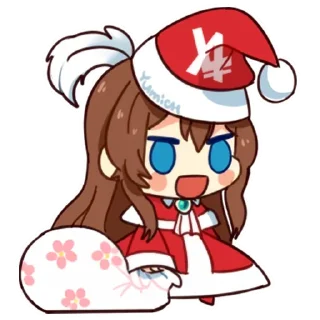 😀 emoji Padoru.. Padoru... Telegram sticker 3 of 41