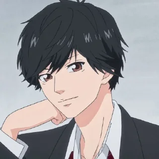 😏 emoji KOU MABUCHI @anime_sticks ✧✧✧✧✧✧✧✧ Telegram sticker 5 of 40