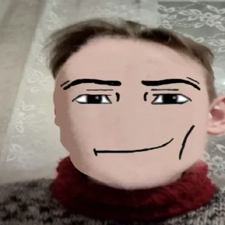 😏 emoji Дид инсульт Telegram sticker 23 of 40