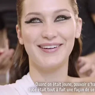 😂 emoji Bella Hadid by @jendash Telegram sticker 11 of 41