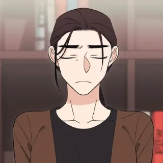 😞 emoji Ча Хонг- пожалуйста, убирайся из моего дома @O_0woyo Telegram sticker 16 of 63