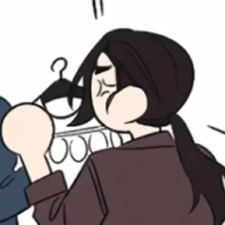 🤬 emoji Ча Хонг- пожалуйста, убирайся из моего дома @O_0woyo Telegram sticker 17 of 63