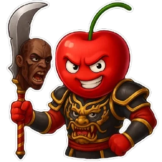 Sticker from ЧЕРЕШНЯ # Youtube 🍒