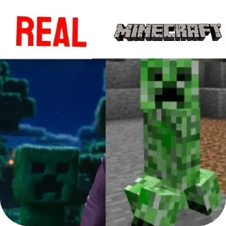 🥒 emoji Minecraft Real Life ➩ @Earth928B Telegram sticker 11 of 20