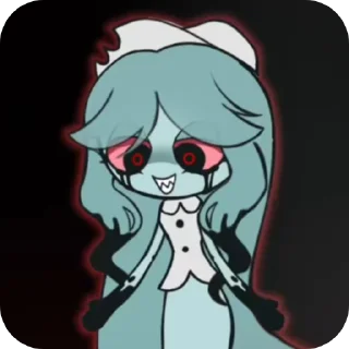 👻 emoji 𝆹𝅥 𝆭  –ℂ𝕠𝕟𝕟𝕚𝕖!!『🩵👻』 Telegram sticker 10 of 120