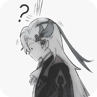 🤨 emoji 𝒩𝑒𝑣𝑒𝑙𝑙𝑒𝑡 ᭺ @n3onlu Telegram sticker 8 of 30