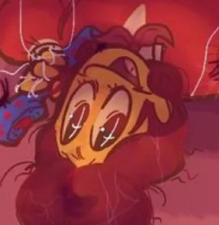 Sticker from red wally