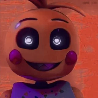 🌟 emoji БОЛЬШЕ ⇨ @CLOOBHUB ТОЙ ЧИКА ФНАФ TOY CHICA FNAF Telegram sticker 10 of 40