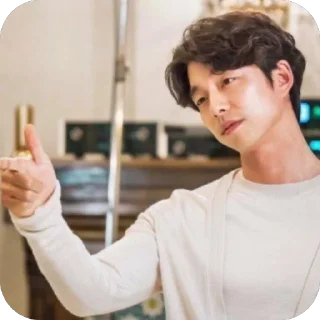 🫥 emoji Gong Yoo & Lee Dong-Wook 🫰🏻 Telegram sticker 23 of 62
