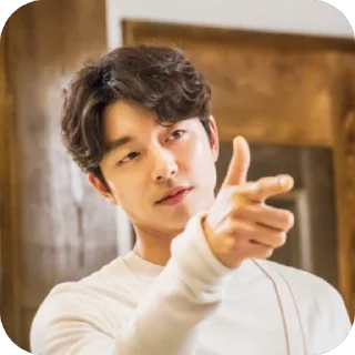 🫥 emoji Gong Yoo & Lee Dong-Wook 🫰🏻 Telegram sticker 22 of 62