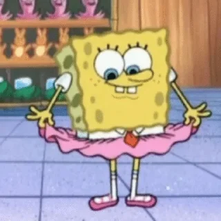💃 emoji SpongeeeeBooob Telegram sticker 9 of 82