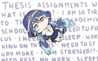 🥳 emoji Layla Genshin Telegram sticker 1 of 24