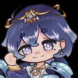 ✋ emoji Layla Genshin Telegram sticker 21 of 24