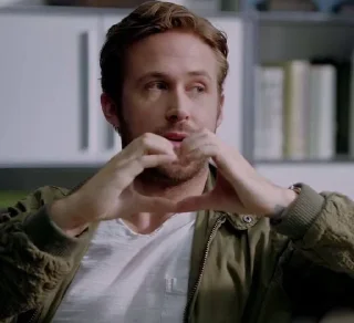 🫶 emoji RYAN MFING GOSLING Telegram sticker 6 of 19