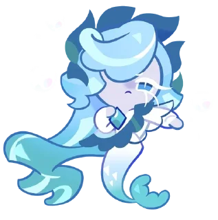 Sticker from Aquamarine, Gold Citrine and Mystic Opal!