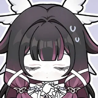 😅 emoji ◆ columbina 🎐 @hekanai Telegram sticker 22 of 80