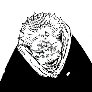🔥 emoji 宿儺涼麺: @Bluelocksticker Telegram sticker 10 of 120
