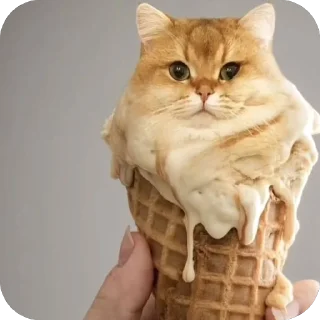 🫥 emoji котики Telegram sticker 18 of 18