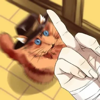 🖕 emoji Anime memes by @anime_stickerr Telegram sticker 6 of 30