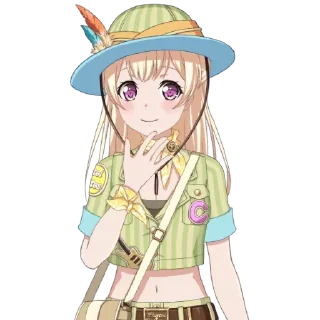 😌 emoji БОЛЬШЕ ⇨ @CLOOBHUB АНИМЕ ТЕЛЕГРАМ СТИКЕРЫ ТГ ANIME Telegram sticker 9 of 53