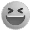 😆 emoji ֺ  𓈒    ݁ ૢ fluent emoji : чб @hekanai 。 Telegram sticker 5 of 104