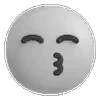 😙 emoji ֺ  𓈒    ݁ ૢ fluent emoji : чб @hekanai 。 Telegram sticker 18 of 104