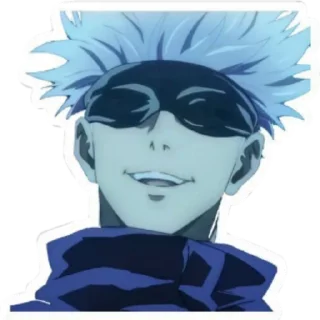 😀 emoji «ɢᴏᴊᴏ sᴀᴛᴏʀᴜ» ʙʏ @zxcvrst Telegram sticker 6 of 40