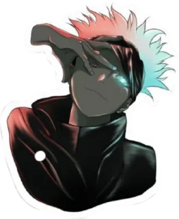 🧿 emoji «ɢᴏᴊᴏ sᴀᴛᴏʀᴜ» ʙʏ @zxcvrst Telegram sticker 8 of 40