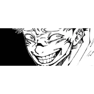 😈 emoji 両面宿儺 Telegram sticker 5 of 110
