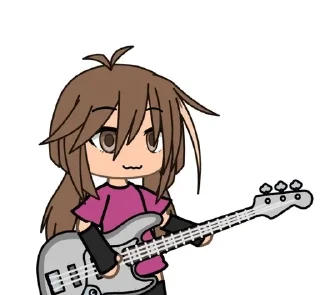 🎸 emoji Ульяна гачалайф Telegram sticker 12 of 16