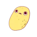 🙄 emoji Sweet potatos Telegram sticker 20 of 59