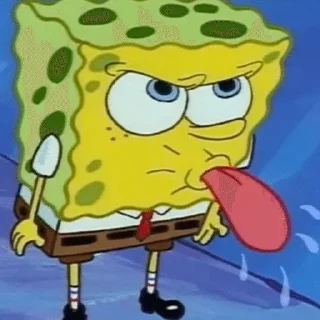 😝 emoji SpongeeeeBooob Telegram sticker 18 of 82