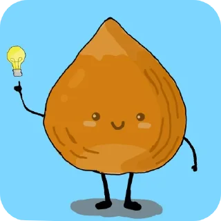 🌰 emoji ИЗОКРОК Telegram sticker 16 of 66
